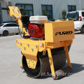 Rolo compactador vibratório hidráulico duplo a pé FYL-600